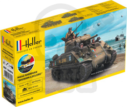 Heller 56894 Starter Set M4 Sherman Division LeClerc 1:72