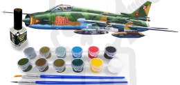 Mistercraft D-12 Su-22 M4R 77 JBG 1:72 + farbki 2 pędzelki klej