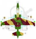 Mistercraft G-11 Su-25 UB/UBK Combat Trainer 1:48