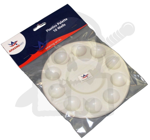 Plastikowa paleta do mieszania farb duża 1 szt.