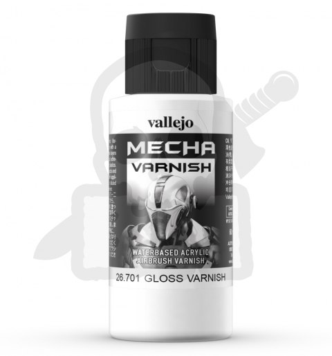 Vallejo 26701 Mecha Gloss Varnish 60ml Lakier Błyszczący 60 ml.