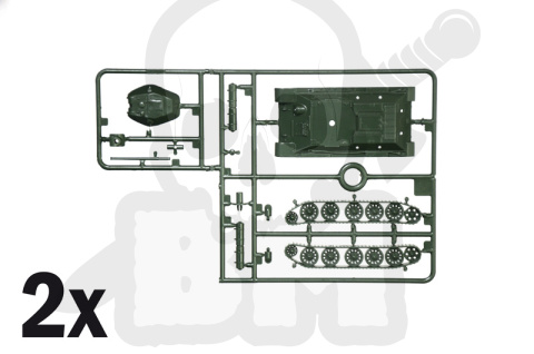 1:72 Battleset: WWII Stalingrad Siege 1942 (Tractor Plant Assault)