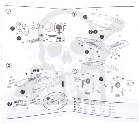 Academy 12464 P-51B Mustang 1:72
