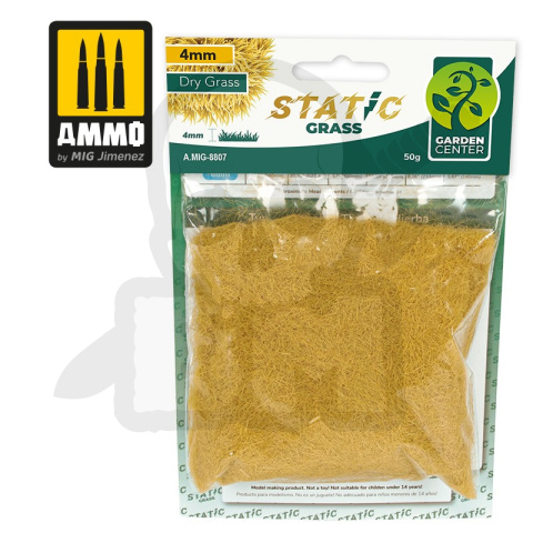 Ammo Mig 8807 Static Grass - Dry Grass – 4mm