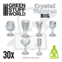 Resin Crystal Glasses Big Cups żywiczne kielichy szklane 30 szt.