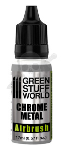 Chrome Paint Airbrush 17ml - metaliczna farbka efekt lustra