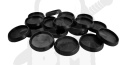 Hollow Plastic Bases Black podstawki 25mm 20 szt.