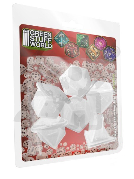 RPG Dice Moulds - Formy do kości RPG