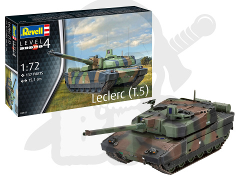 Revell 03341 Francuski czołg postawowy Leclerc T5 1:72