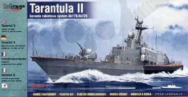 1:400 Tarantul II system AK176/AK725 Korweta rakietowa