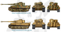 1:72 Pz.Kpfw.VI Tiger Ausf. E - 2 modele