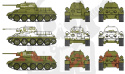 1:72 T-34/76 mode. 42 Russian Tank - 2 modele