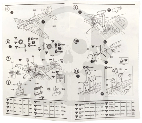 Academy 12465 P-40 M/N Warhawk 1:72