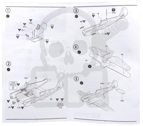 Academy 12468 P-40E Warhawk 1:72