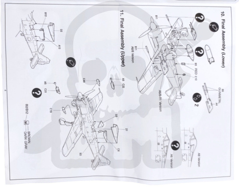 Academy 12480 Focke Wulf FW-190A Butcher 1:72