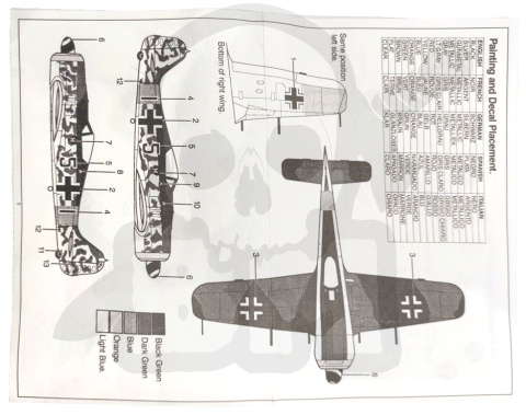 Academy 12480 Focke Wulf FW-190A Butcher 1:72