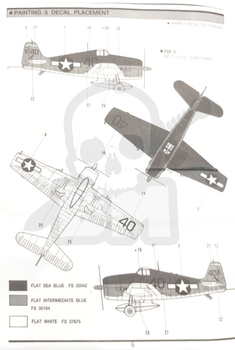 Academy 12481 F6F-5 Hellcat 1:72