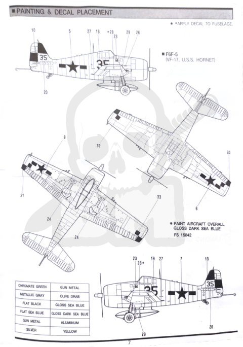 Academy 12481 F6F-5 Hellcat 1:72