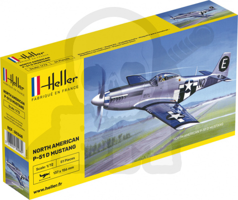 Heller 80268 Noprth American P-51 Mustang 1:72