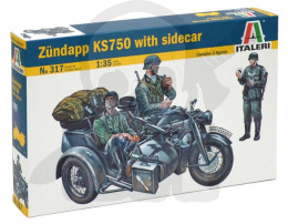 1:35 Zundapp KS 750 with Sidecar