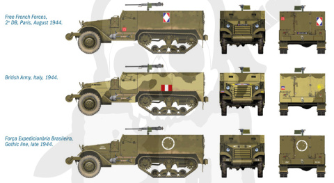 1:72 M3 A1 Half Truck - 2 modele