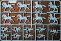 1:72 Napoleonic French Hussars 17szt.