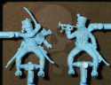 1:72 Napoleonic French Hussars 17szt.
