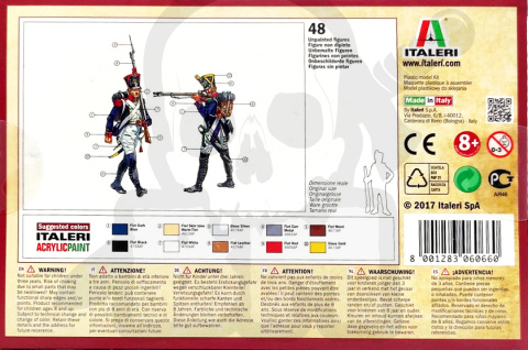 1:72 Napoleonic Wars French Infantry