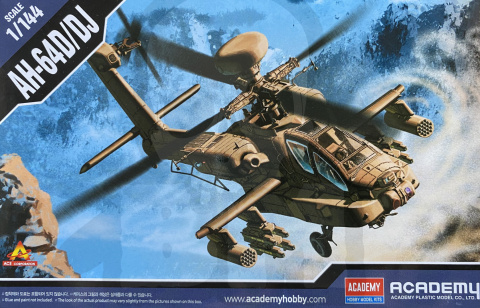 Academy 12627 12625 AH-64D/DJ 1:144