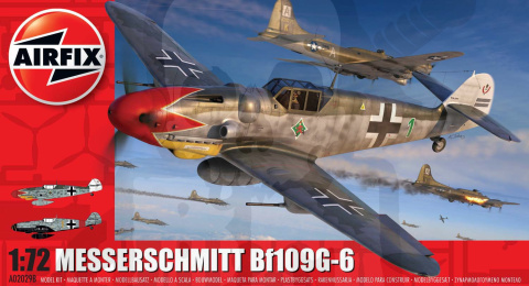 Airfix 02029B Messerschmitt Bf109G-6 1:72