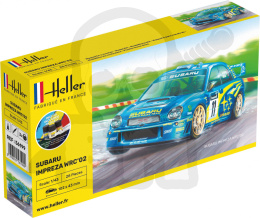 Heller 56199 Starter Set Subaru Impreza WRC 2002 1:43