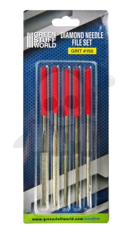 Diamond Needle Files zestaw pilników 5 szt.