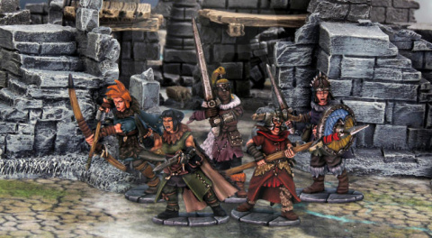Frostgrave Barbarians II - barbarzyńcy - 5 szt.