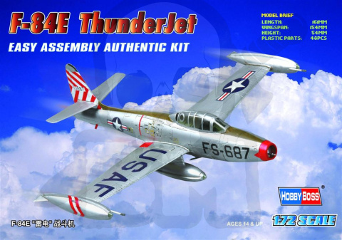 Hobby Boss 80246 F-84E Thunderjet 1:72