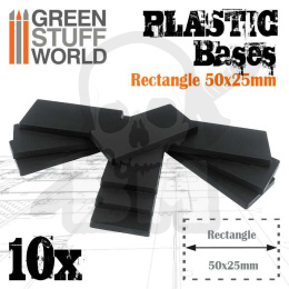 Plastic Bases 50x25 25x50 mm podstawki 10szt.