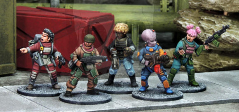 Stargrave Mercenaries II - 5 szt.