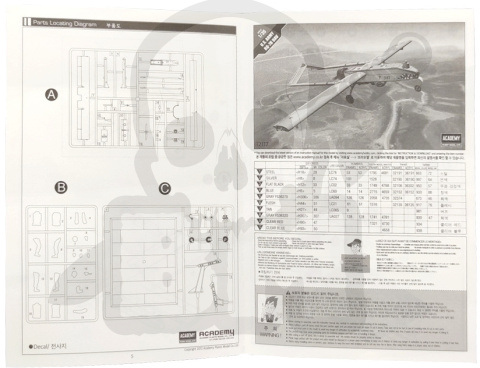 Academy 12117 RQ-78 UAV U.S. Army drone 1:35