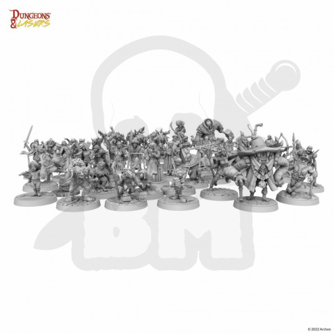 NPC Miniature Pack - dla gier bitewnych RPG i planszowych