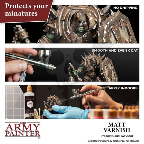 Army Painter Warpaints - Air Matt Varnish 100ml