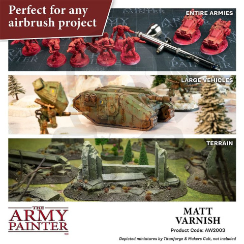Army Painter Warpaints - Air Matt Varnish 100ml