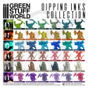 Green Stuff Paint Set - Dipping collection 01
