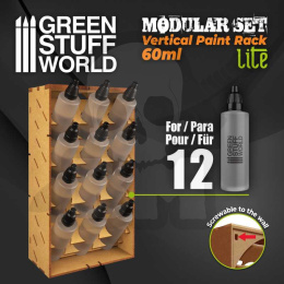 Stojak na farby 60ml - organizer pionowy - LITE