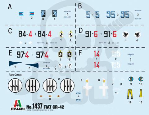1:72 Fiat Cr.42 Falco Battle of Britan