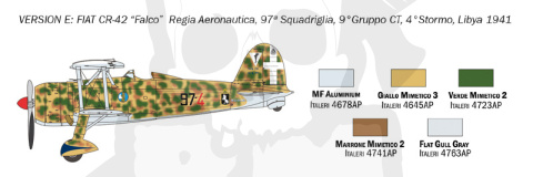 1:72 Fiat Cr.42 Falco Battle of Britan