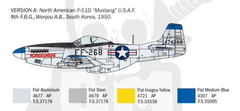 1:72 North American F-51D Korean War