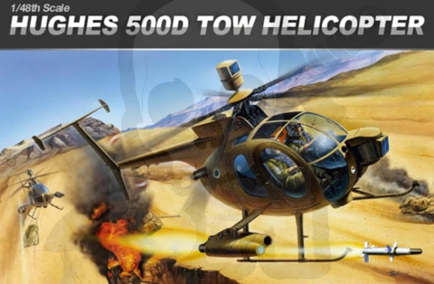 Academy 12250 Hughes 500D TOW 1:48