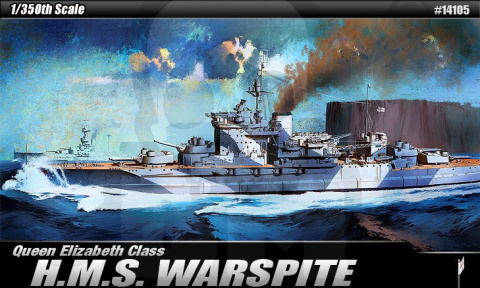 Academy 14105 HMS Warspite 1:350