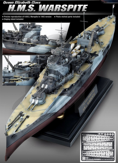 Academy 14105 HMS Warspite 1:350