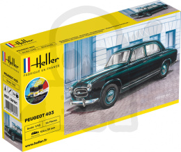 Heller 56161 Starter Set Peugeot 403 1:43