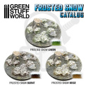 Shrubs Tufts - 6mm self-adhesive - Snow Green